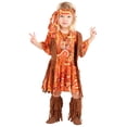 thumbnail image 4 of Fringe Toddler Hippie Costume, 4 of 5