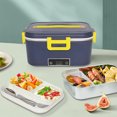 thumbnail image 1 of Danhjin Electric Lunch Boxes Hot Household Stainless Steel Lunch Box 1.8L Display Function Car Insulation Plug In Lunch Box Kitchen Appliances, 1 of 6