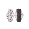 thumbnail image 2 of Vaidha 6pcs Cloth Sanitary Pads Reusable Feminine Menstrual Pad General Cloth, 2 of 2