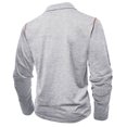 thumbnail image 4 of FAIWAD Men's Long Sleeve Shirts Casual Button Down Basic Golf Pullover Tops Lightweight Work Athletic T-Shirt, 4 of 6