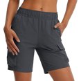 thumbnail image 2 of Neewe Shorts de Randonnée pour Femmes Séchage Rapide Légers Résistants à l'Eau Shorts Athlétiques avec Poches Extérieur Golf Actif, 2 of 7