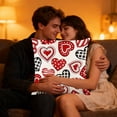 thumbnail image 4 of Housses de Coussin d'Extérieur, Housse de Coussin Imprimée pour la Saint-Valentin, Style Lettre, 4 of 6