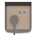 thumbnail image 4 of Waterproof Outlet Plug Cover Wall Socket Protector 10.5x12x5cm for Home Shop Black, 4 of 8