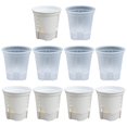 thumbnail image 1 of Mosiee Self-Watering Plastic Garden Pots - 10 Pack With Drainage & Modern Design!, 1 of 4