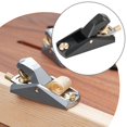 thumbnail image 2 of DYNWAVECA Low Angle Block Plane Accessories Ergonomic Easy to Operate Professional Brass Sturdy Lightweight High Performance Hand Plane Black, 2 of 10