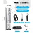 thumbnail image 3 of CIRCLE JOY 5-in-1 Electric Wine Opener Set, Stainless Steel Rechargeable Wine Corkscrew with Storage Base for Home Use/Ideal Gift, 3 of 7