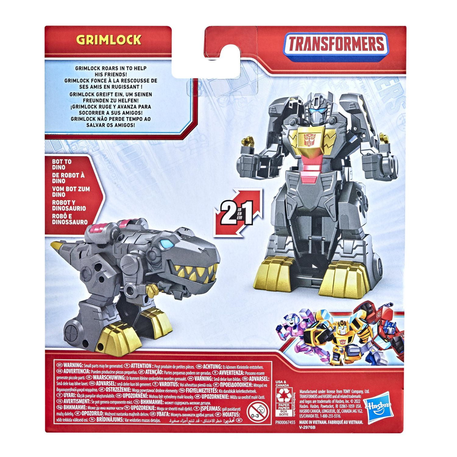 Transformers Classic Heroes Team Grimlock, figurine convertible