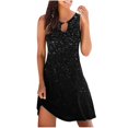 thumbnail image 2 of Mefallenssiah Robe Imprimée Sans Manches Aguichant de Mode pour Femmes Wintaee, 2 of 5
