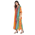thumbnail image 3 of Caftans Longs pour Femmes Grande Taille Robe Caftan Robe de Soirée Fête Été Plage Robe d'Été Manches Kimono Longues Robes Décontractées en Ligne, 3 of 7