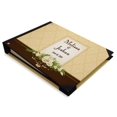 thumbnail image 2 of Darling Souvenir Orange Floral Damask Printed Wedding Guest Book Hardbound Cover Sign In Book Registry Scrapbook-9 x 12 Inches, 2 of 5