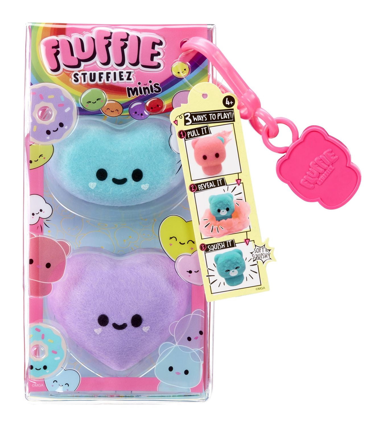 Fluffie Stuffiez Minis - Jelly Bean & Heart Candy