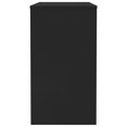 thumbnail image 5 of vidaXL Desk Black 90x40x72 cm Engineered Wood, 5 of 5