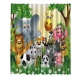 thumbnail image 2 of Cqxid Liquidation de Rideaux Occultants Rideaux Polyester Isolés Thermiquement Salon Enfants, 2 of 6
