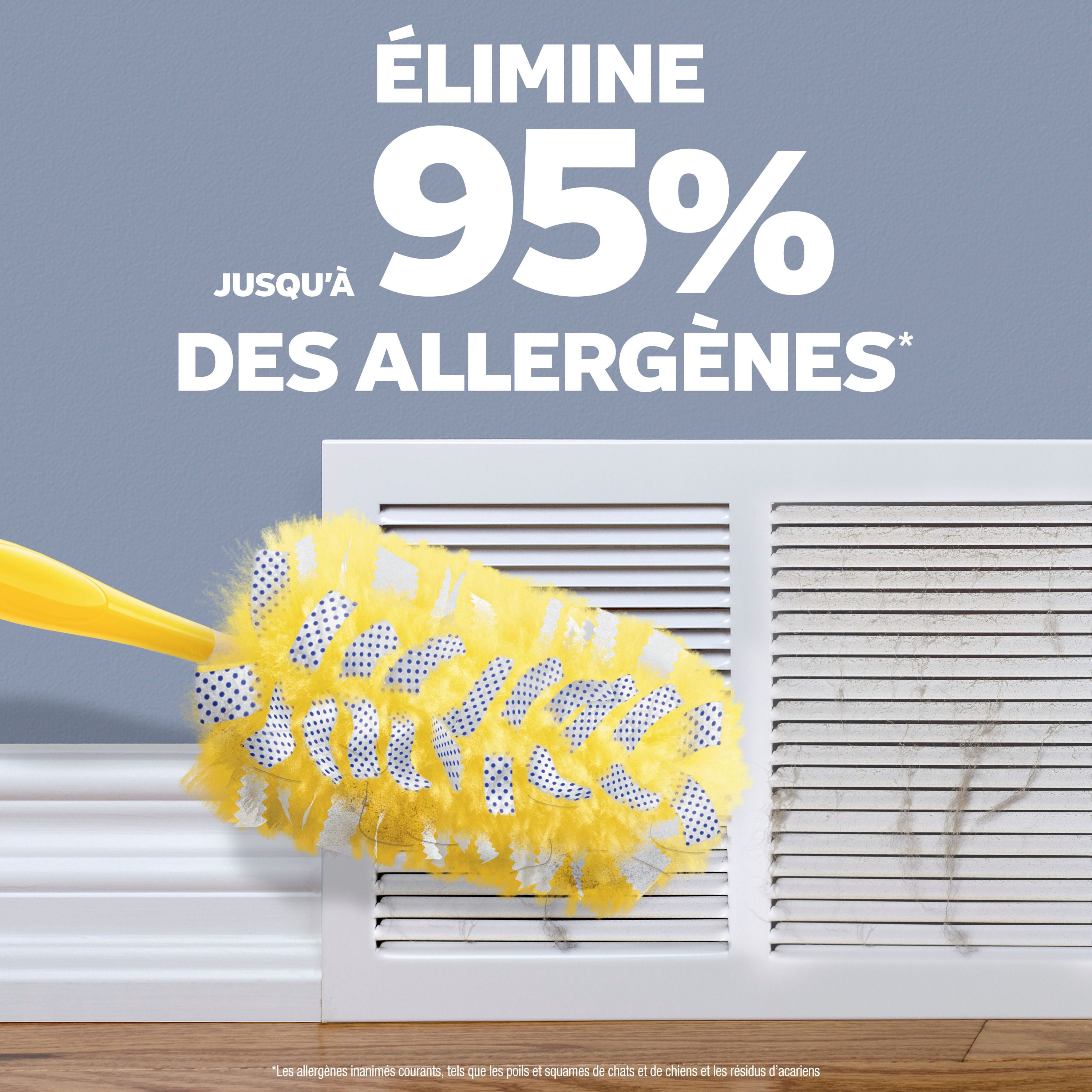 Swiffer Plumeaux Ultra Résistants Multi-Surfaces Recharges de Plumeau pour le Nettoyage, Non Parfumé, 11 Unités