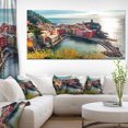 thumbnail image 1 of Vernazza Vue Aérienne de la Baie - Grande Impression sur Toile, 1 of 3