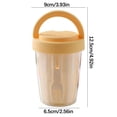thumbnail image 3 of Leachable Fruit Cup With Fork Portable Picnic Box Large Capacity Storage Plastic Cup Sealed And Leak Proof Salad Box, 3 of 3