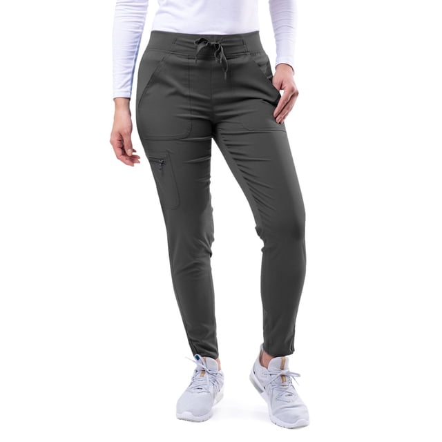 Adar Pro Scrubs for Women - Ultimate Yoga Jogger Scrub Pants