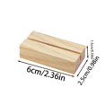 thumbnail image 2 of Modern Wooden Display Rack for Postcards and Photos Versatile Home Organizer with Sleek Minimalist Design 10PCS, 2 of 5