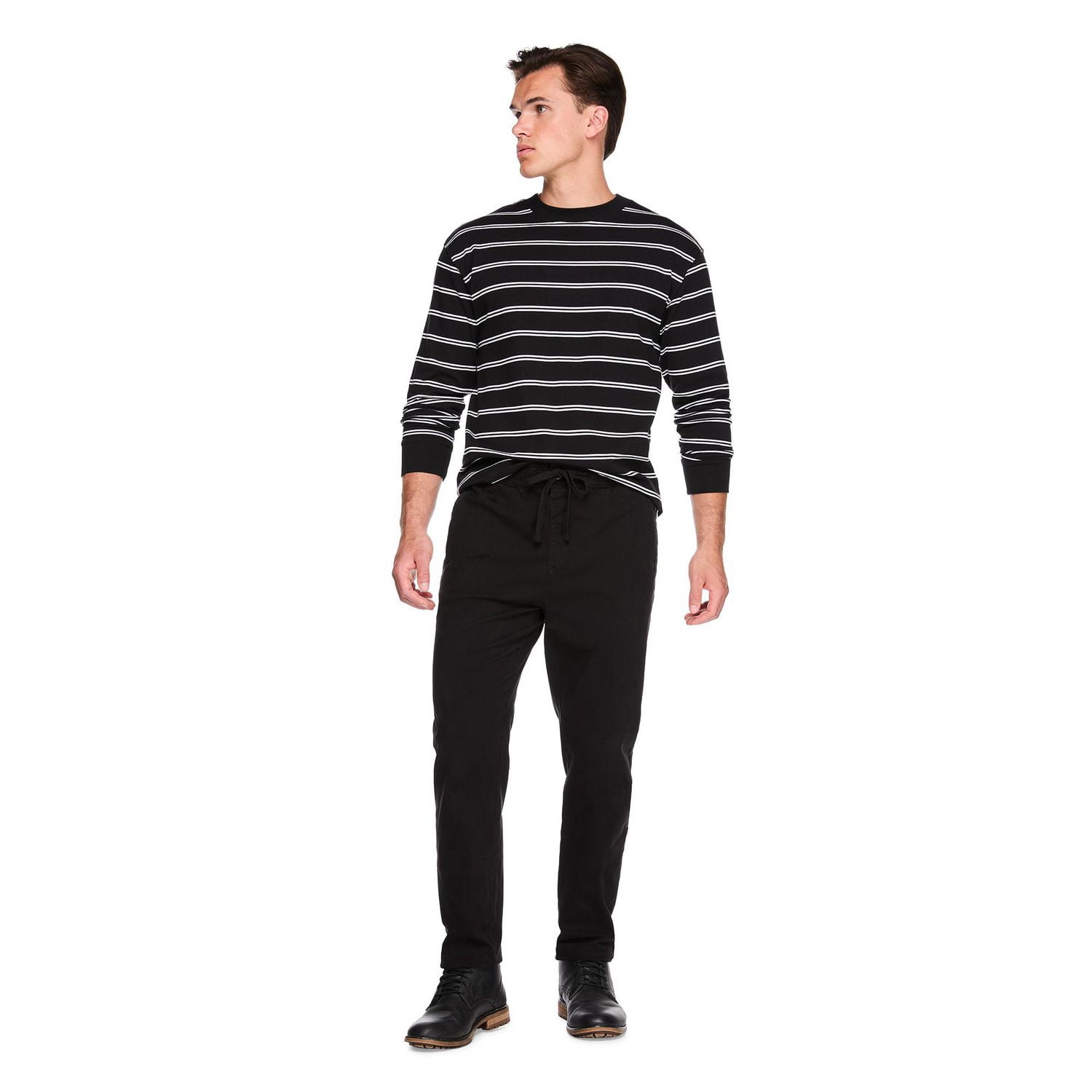 Pantalon en twill à enfiler George pour hommes