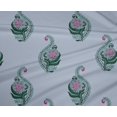 thumbnail image 4 of oneOone Polyester Lycra Fabric Leaves & Floral Block Fabric Prints By Yard 56 Inch Wide, 4 of 4