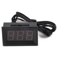 thumbnail image 2 of Digital 12V LED Temperature Monitoring Thermometer Meter w/ Temp Probe, 2 of 8