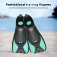 thumbnail image 2 of CSChome Lightweight Diving Fins Plastic Diving Fins Swimming Training Flippers Short Blade Flippers Leg Strength Building, 2 of 7