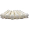 thumbnail image 1 of Crosby Broches de Pont en Os Pur à Fentes pour Guitare Acoustique à 6 et 12 Cordes, 1 of 9
