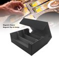 thumbnail image 4 of 1800+ Trading Card Storage Box with Dividers, 3 Rows PU Leather Magnetic Closure Card Deck Case Large Capacity Trading Card Organizer for Baseball Football Sports Cards, 4 of 7