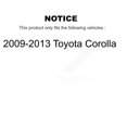 thumbnail image 2 of Transit Auto Front Rear Disc Brake Caliper Rotors Drums Semi-Metallic Pads Shoes Wheel Cylinders and Hardware Kit (11Pc) for Car 2009-2013 Toyota Corolla KC8-100889P, 2 of 11