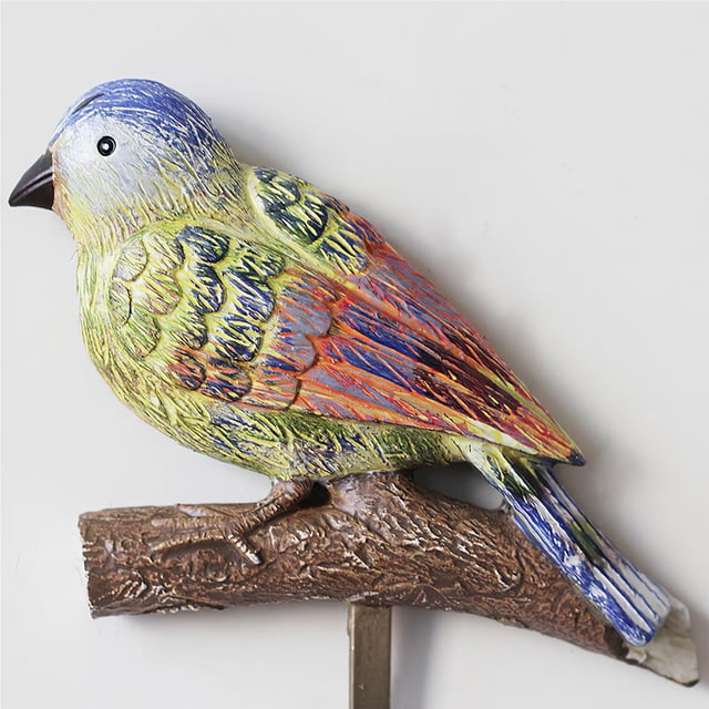 American Style Hook Creative Bird Set Three Coat Hook Porch Key Hook Wall Hanging Coat Hook Decorative Hook Suitable for Storage and Finishing Coats, Scarves, Hats