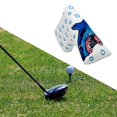 thumbnail image 1 of ziyahi Couvre-Chef Imperméable pour Putter de Golf en PU, Couvre-Chef de Lame de Club, Manchon Protecteur, 1 of 9