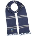 thumbnail image 2 of Harry Potter Hogwarts Houses Knit Scarf & Pom Beanie Set (Ravenclaw), 2 of 5