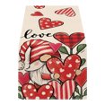 thumbnail image 2 of Boovnll Valentines Day Table Runner, 13x35" Valentine's Day Printing Table Runner, Valentines Table Runner for Holiday Kitchen Dining Table, Party Decor, Valentines Day Decorations, 2 of 6