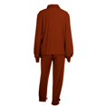 thumbnail image 4 of Women‘s Autumn And Winter Elegant Solid Color Style Thread Long Sleeve Pants Set, 4 of 4