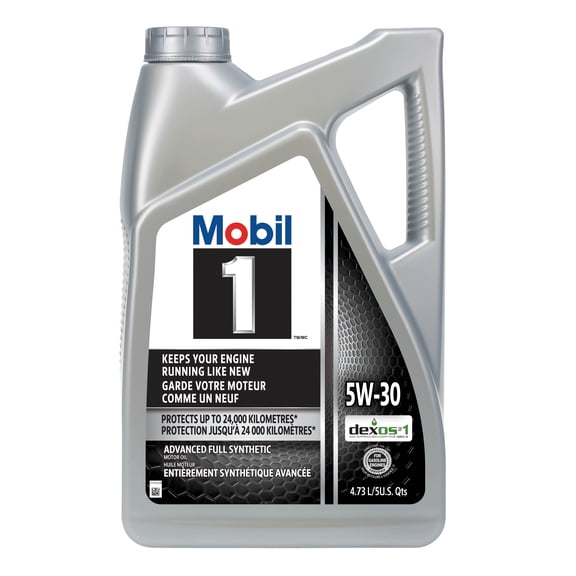 Huile moteur entièrement synthétique Mobil&nbsp;1™ 5W-30, 4,73&nbsp;L