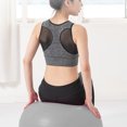 thumbnail image 3 of Exercise Ball - Bender Ball for Stability, Barre, Pilates, Yoga, Balance, Core Training, Stretching and Physical Therapy，grey, 3 of 5