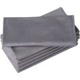 thumbnail image 1 of Puomue 6 Pack Microfiber Glass Cleaning Cloth, 16 Inch X 16 Inch, Lint Free Quickly Clean Window, Glasses, Windshields, Mirrors, and Stainless Steel, Grey, 1 of 6
