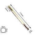 thumbnail image 1 of 85--130mm Square Spindle 8mm Galvanised Door Window Handle Iron Square Pin Home Door Hardware Accessories, 1 of 8