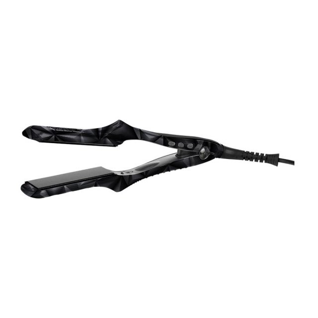 Hair Treats Moda Motif Titanium Plates Flat Iron Black
