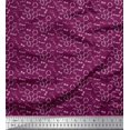thumbnail image 1 of Soimoi Polyester Crepe Fabric Chemical Formula Education Theme Print Fabric by Yard 52 Inch Wide, 1 of 3