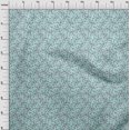 thumbnail image 4 of oneOone Cotton Poplin Turquoise Blue Fabric Asian Block Print Sewing Craft Projects Fabric Prints By Yard 56 Inch Wide, 4 of 4