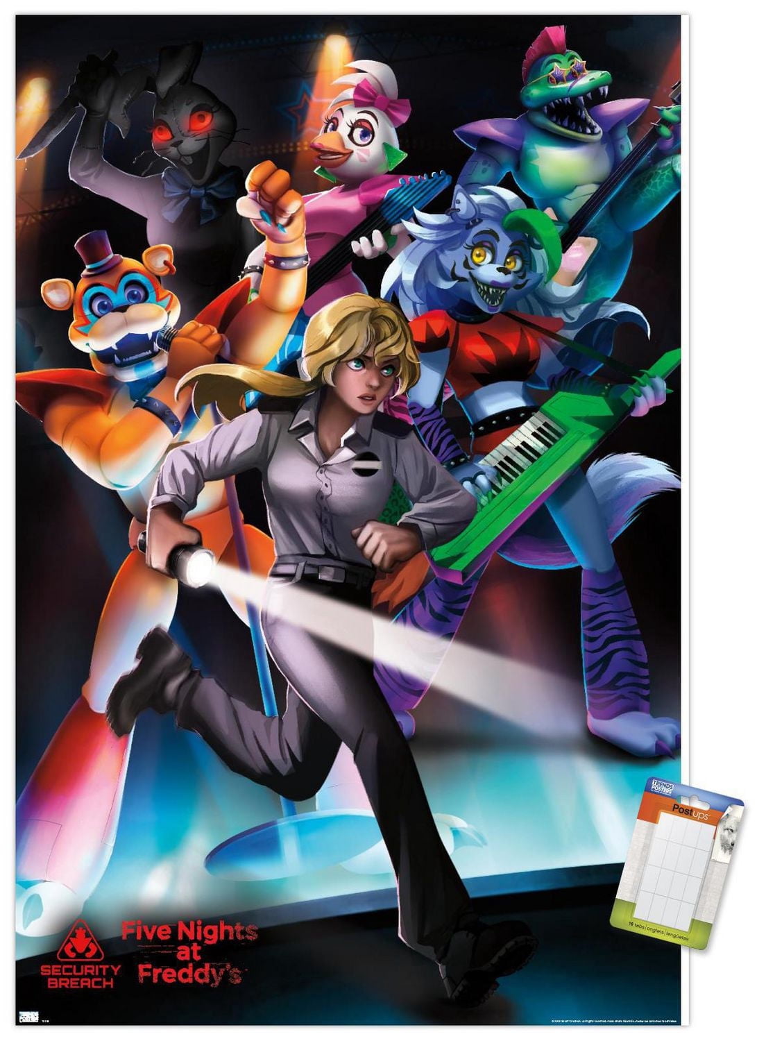 Five Nights at Freddy's: Security Breach - Group Wall Poster