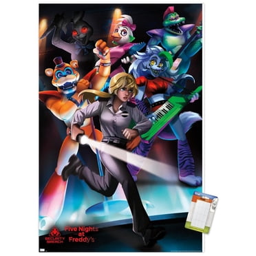 Five Nights at Freddy's: Security Breach - Group Wall Poster, 14.725" x 22.375"