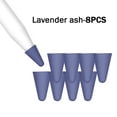 thumbnail image 2 of 8pcs Tablet Pencil Penpoint Protector Pen Point cap pen cap pen Protective Silicone Cap Case Tablet Pencil Accessories, Purple Blue, 2 of 8