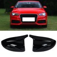 thumbnail image 4 of ALLTIMES Side Mirror Cover Cap for Audi A3 S3 RS3 Models 2014-2020, Gloss Black ABS Plastic, 4 of 10