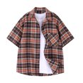 thumbnail image 1 of Birdeem Shirts for Men Mens Summer Button Lapel Top, 1 of 8