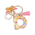 thumbnail image 2 of Porte-clés 26 Lettres Papillon Femmes Compact Longue Durée Porte-Clés Sac Décoration, 2 of 8