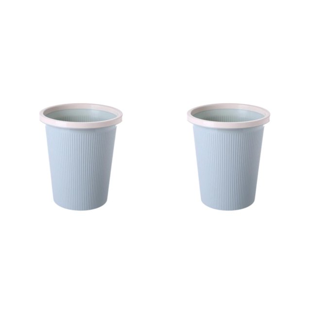 Decodeary Choose Dustbin For And Long-lasting Features Storage Basket Living Room Nordic Blue 27*31*19cm 2Set