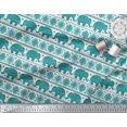 thumbnail image 3 of Soimoi Rayon Fabric Aztec & Tribal Elephant Ethnic Fabric Prints By Yard 56 Inch Wide, 3 of 3