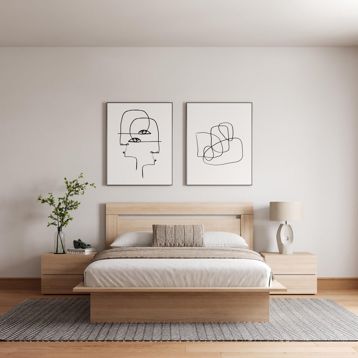 Nexera Malibu 4-Piece Bedroom Set